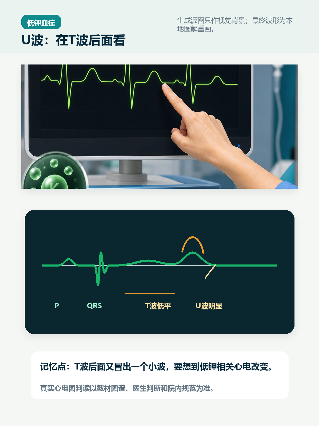 低钾血症U波识别