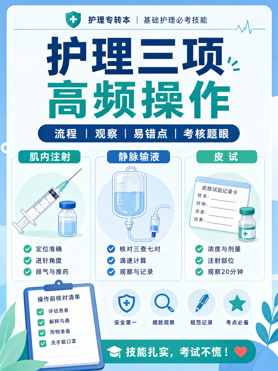 护理三项高频操作资料封面